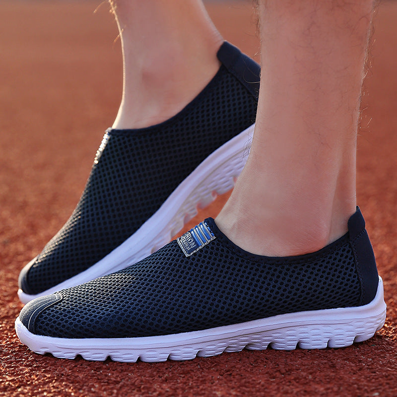 Herren Leichte Slip-On Aqua Sneaker