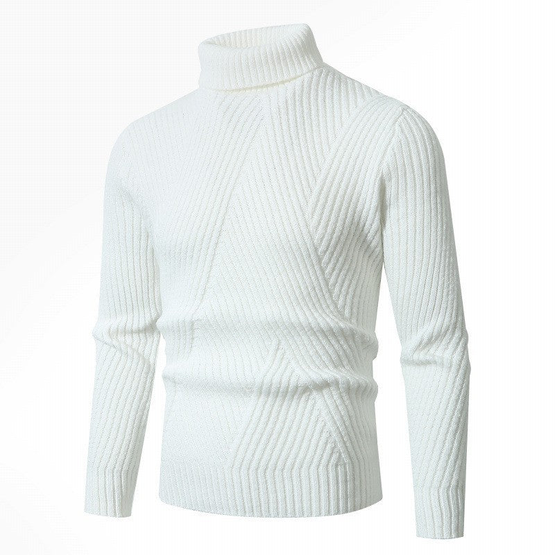 Damen Rollkragenpullover mit strukturiertem Design von Fudus