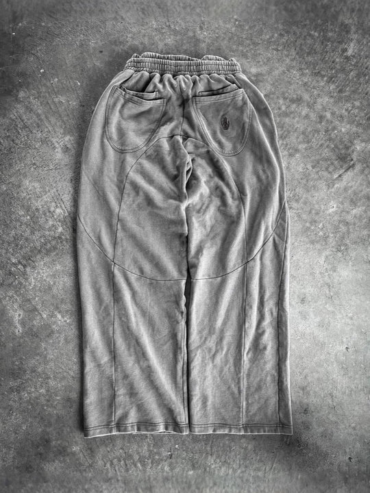 Damen lässige Freizeithosen mit elastischem Bund und praktischen Taschen Fudus