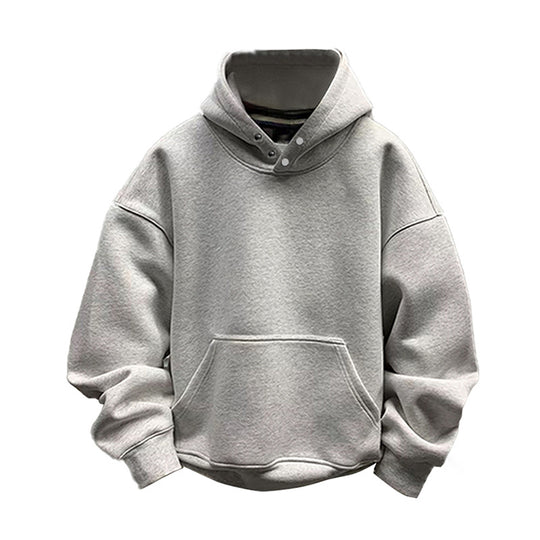 Damen Kapuzenpullover mit modernem Schnitt und praktischer Kängurutasche Fudus