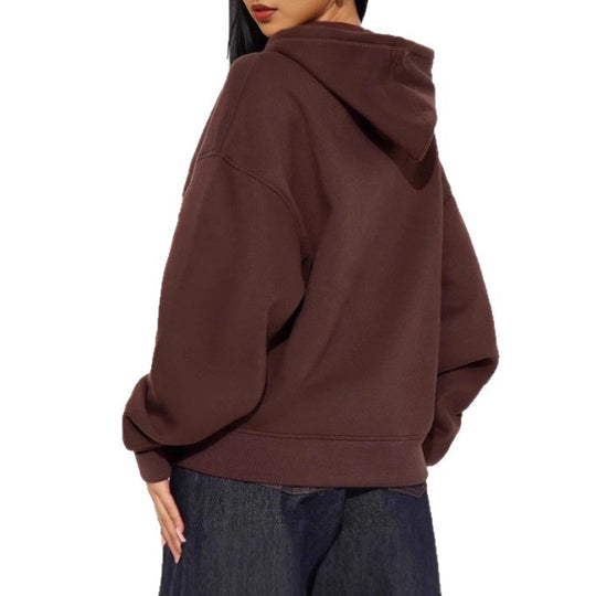 Damen Kapuzenpullover mit modernem Grafikdesign Fudus