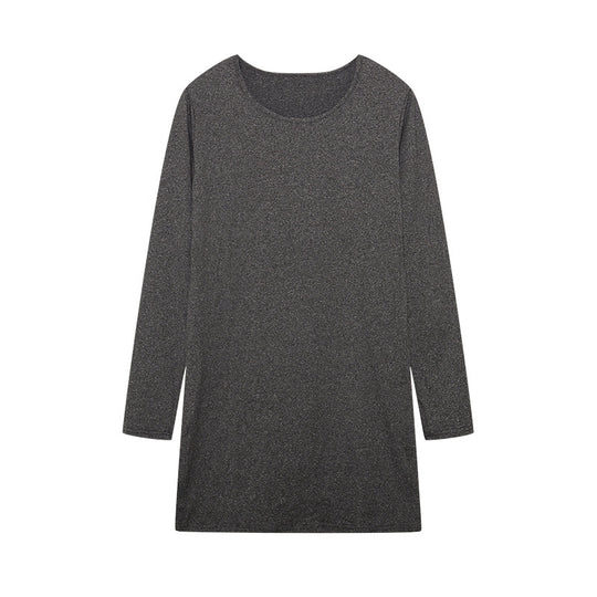 Damen langärmliges Freizeit-Tunika Fudus