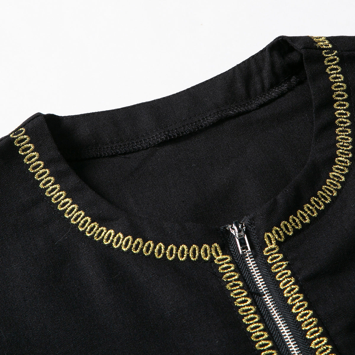 Herren Elegantes Kurta mit feiner Stickerei Fudus