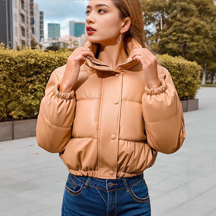 Damen kürzerer Daunenjacke Fudus