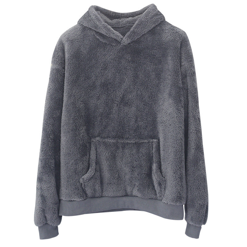 Damen Kuscheliger Fleece-Hoodie Fudus