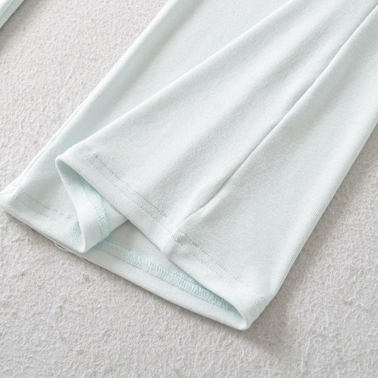 Damen komfortable Palazzo-Hose mit breitem Bund Fudus