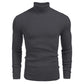 Herren Hochwertiger Rollkragenpullover aus feinem Rippenstrick Fudus