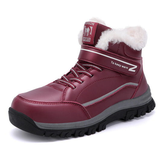 Damen Isolierte Winterstiefel mit rutschfester Profilsohle und warmem Innenfutter Fudus