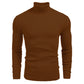 Herren Hochwertiger Rollkragenpullover aus feinem Rippenstrick Fudus