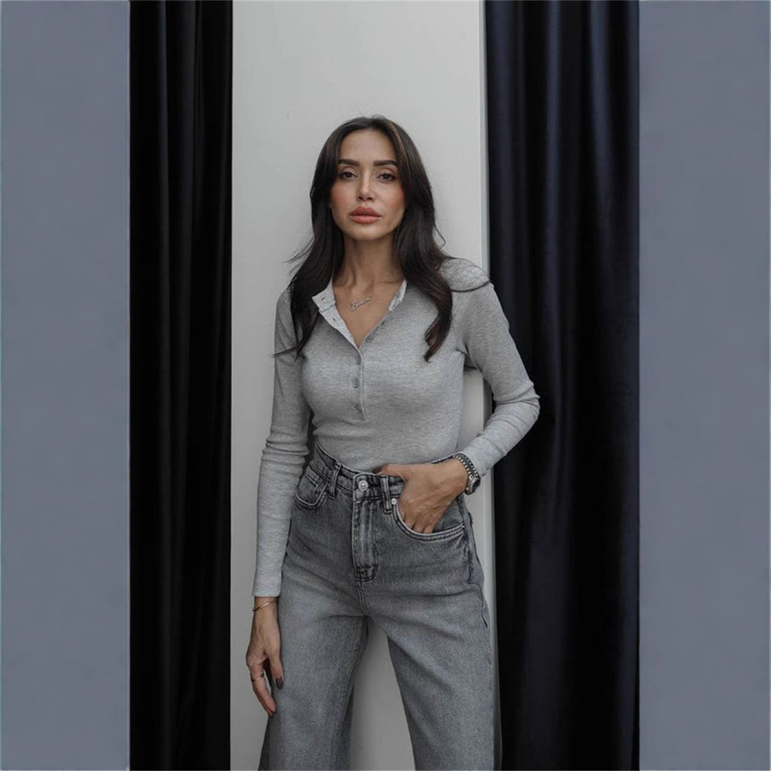 Damen Langarmshirt Fudus