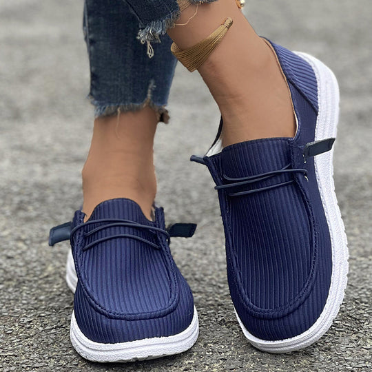 Damen Lässige Slip-On Sneakers mit Rutschfester Sohle