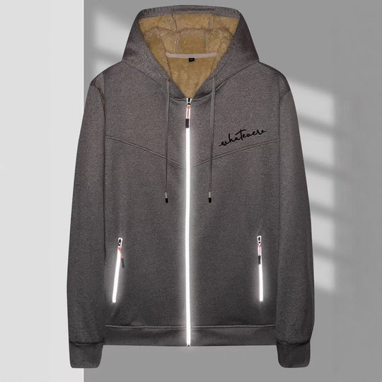 Damen Kuschelige Sweatjacke Fudus