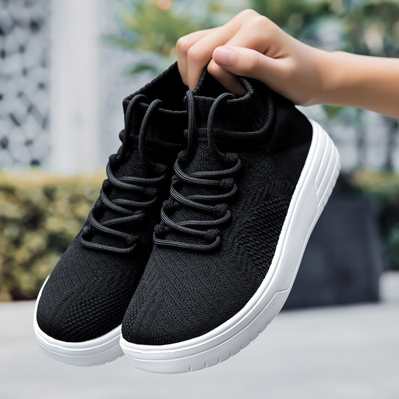 Damen Hochsocken Sport-Sneaker mit atmungsaktivem Obermaterial Fudus