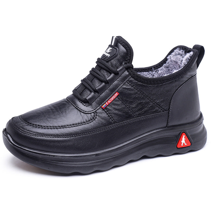 Damen Komfortable und warme Freizeit-Sneaker mit kuscheligem Innenfutter Fudus