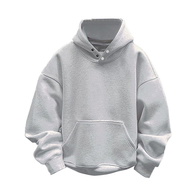 Damen Kapuzenpullover mit modernem Schnitt und praktischer Kängurutasche Fudus