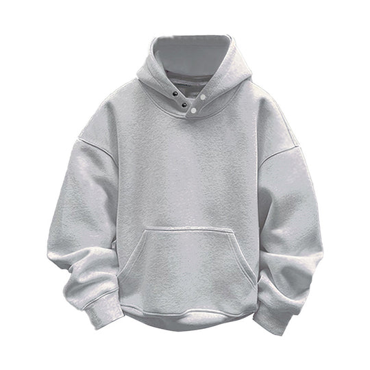 Damen Kapuzenpullover mit modernem Schnitt und praktischer Kängurutasche Fudus