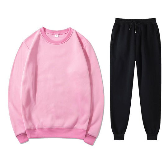 Damen komfortabler Sweatshirt und Jogginghose Set Fudus