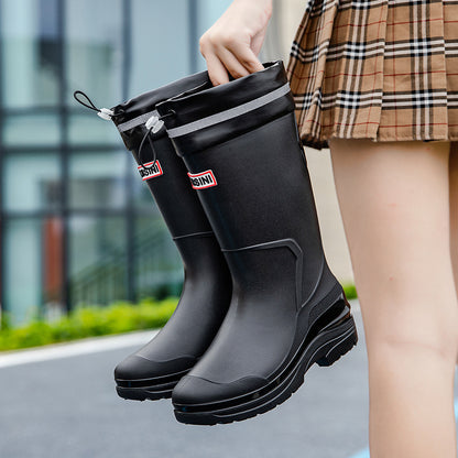 Damen Funktionale Gummistiefel mit Knöchelschutz