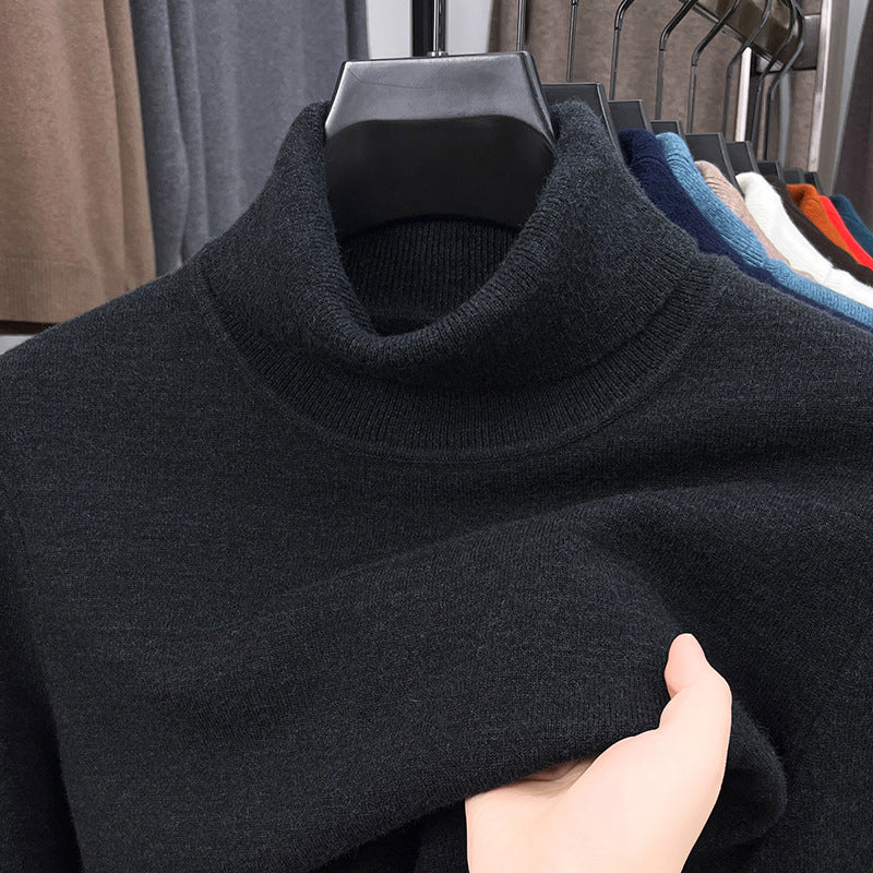 Damen Rollkragenpullover aus feiner Baumwollmischung Fudus