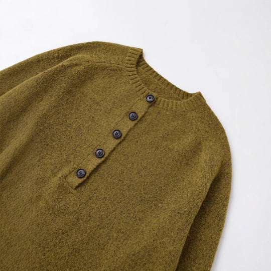 Damen kuscheliger Strickpullover mit strukturiertem Design Fudus