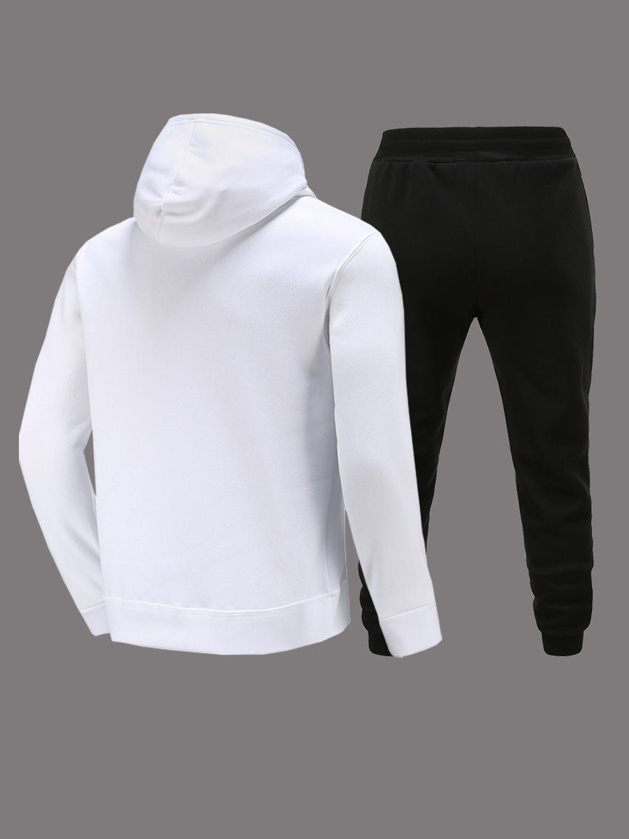 Damen Hoodieset mit auffälligem Grafikdesign und bequemen Jogginghose Fudus