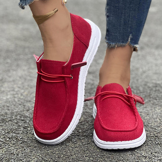 Damen Lässige Slip-On Sneakers mit Rutschfester Sohle