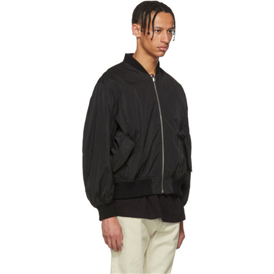 Damen lässige Bomberjacke im Bandana-Design mit elastischem Bündchen Fudus