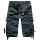 Cargo Shorts Herren Mehrere Taschen Robust