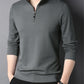 Herren Stehkragen Pullover mit Reißverschluss Fudus