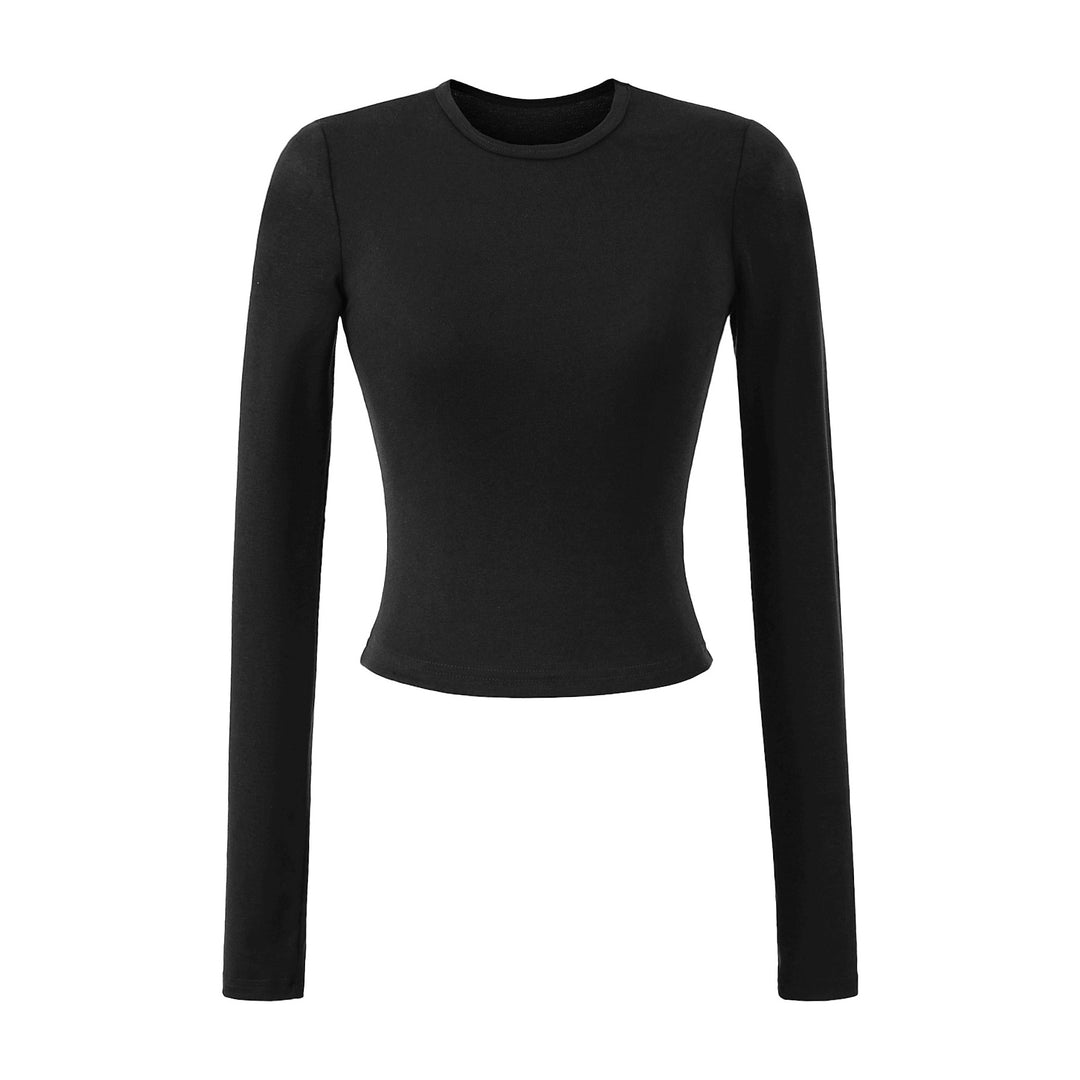 Damen langärmliges Basic-Oberteil Fudus 1762779832