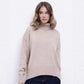 Damen Hochwertiger Rollkragenpullover Fudus
