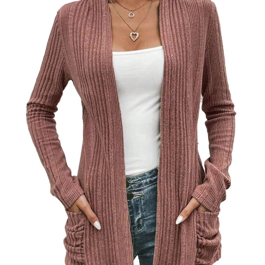 Damen lässige Strickjacke Fudus