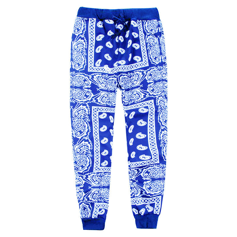 Damen Jogginghose mit modischem Paisleymuster Fudus