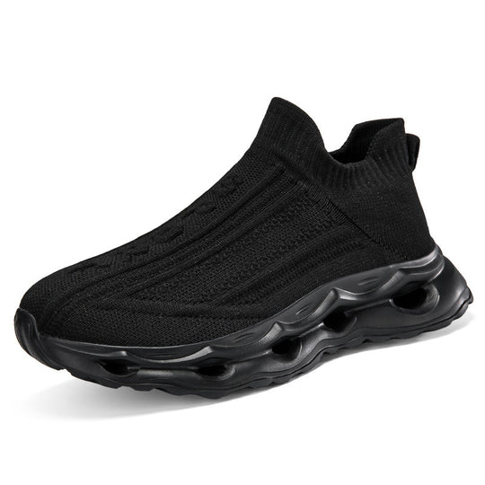 Damen Hochleistungs-Laufsneaker mit flexiblem Strick-Obermaterial und innovativem Dämpfungssystem Fudus