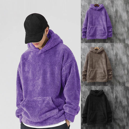 Damen Kuscheliger Fleece Hoodie Fudus