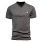 Herren Poloshirt Stehkragen