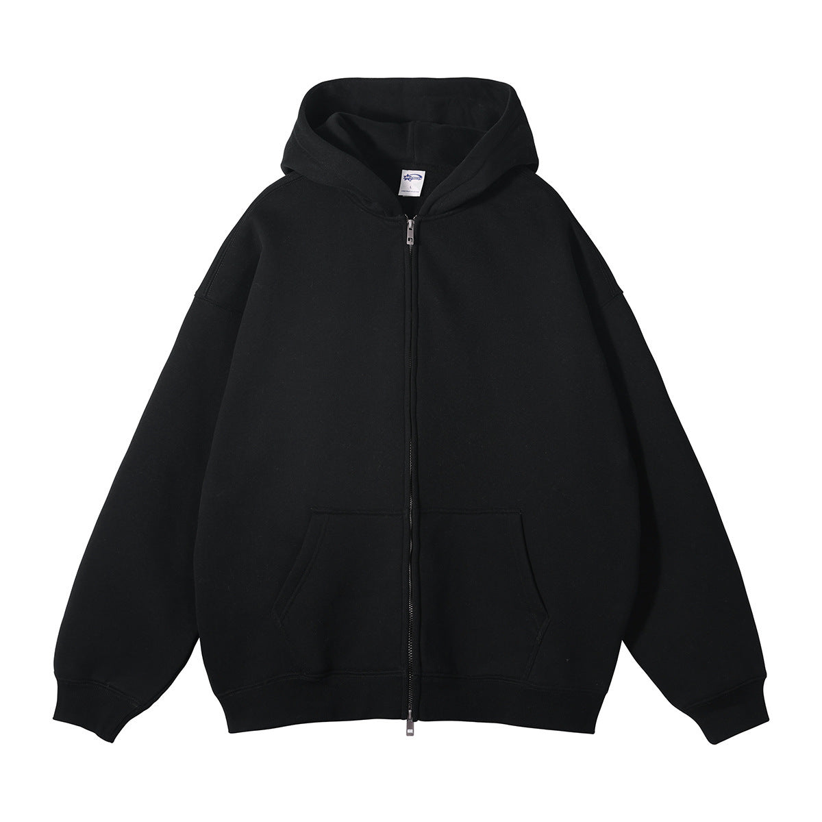 Damen Oversized Zip-Hoodie Fudus