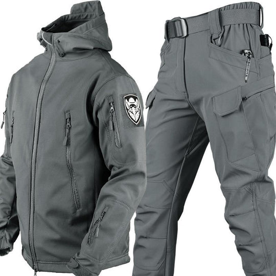 Herren Set Jacke Hose Wasserfest Atmungsaktiv Outdoor