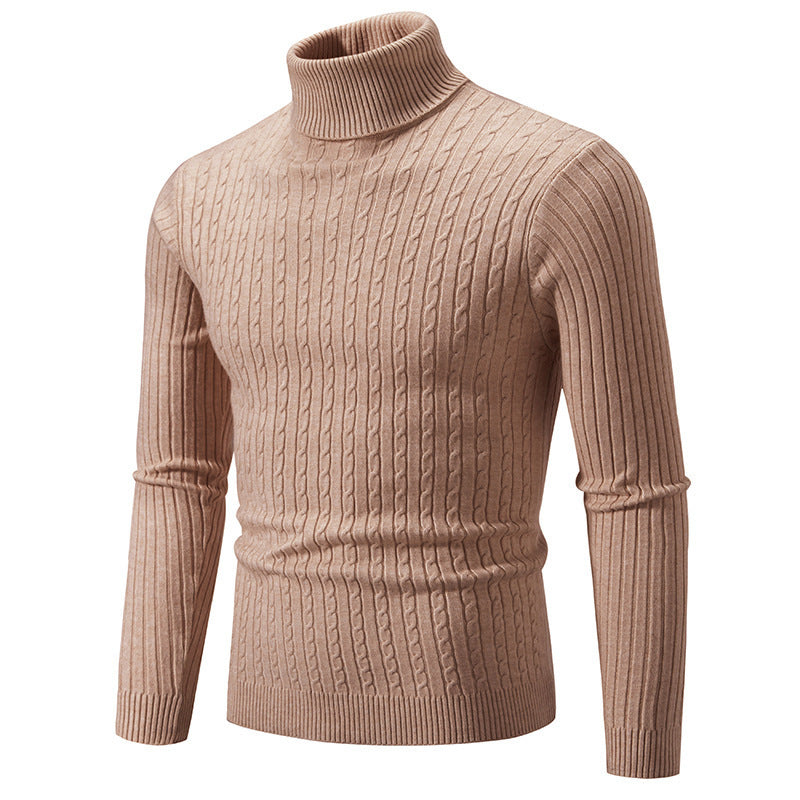 Herren Rollkragenpullover aus komfortabler Strickqualität Fudus