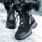 Damen isolierte Winterstiefel mit rutschfestem Profil und kuscheligem Innenfutter Fudus