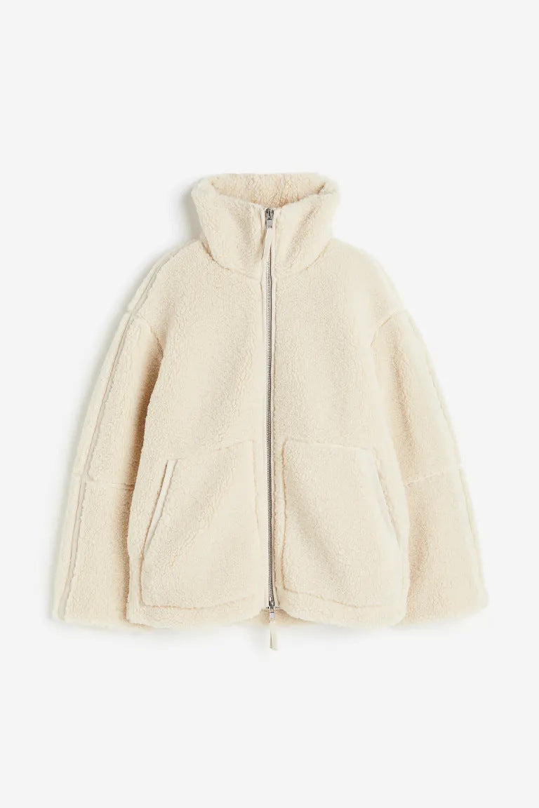 Damen Kuschelige Teddyjacke Fudus