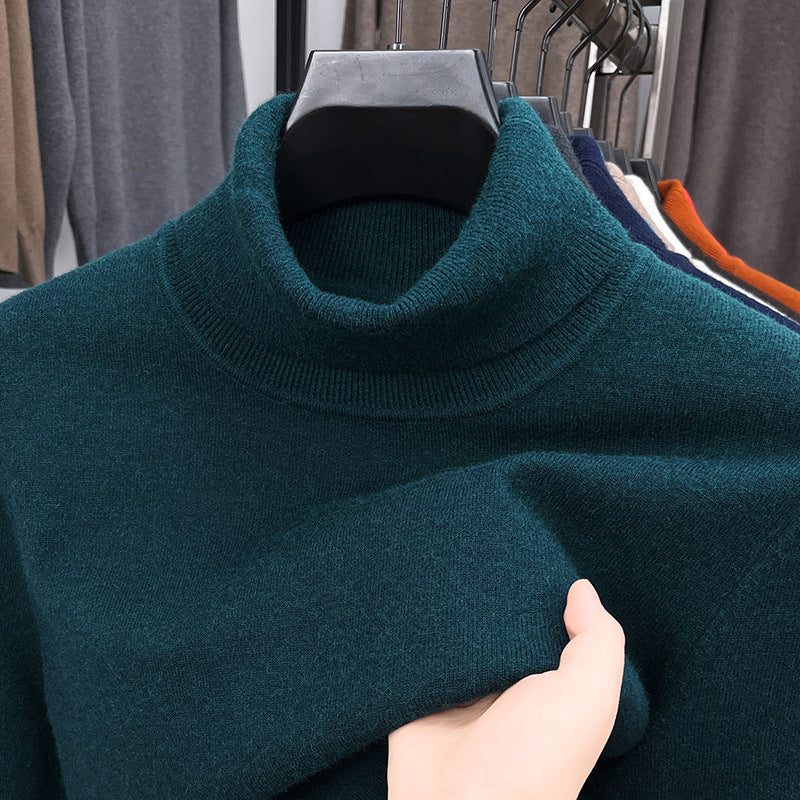 Damen Rollkragenpullover aus feiner Baumwollmischung Fudus