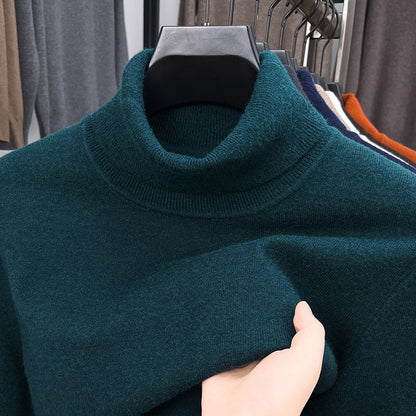 Damen Rollkragenpullover aus feiner Baumwollmischung Fudus