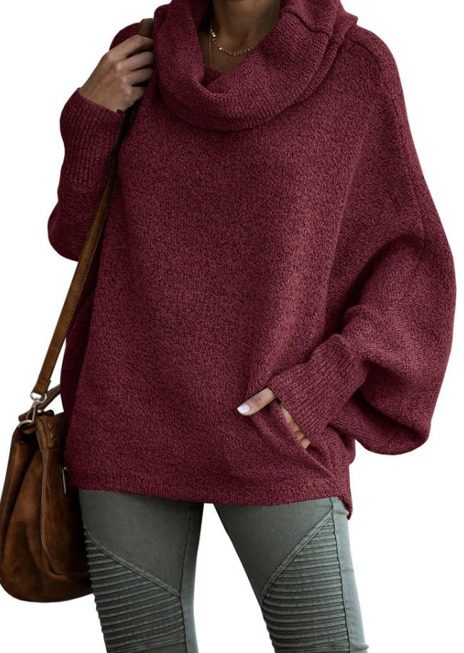 Damen Kapuzensweater aus kuscheligem Strick Fudus