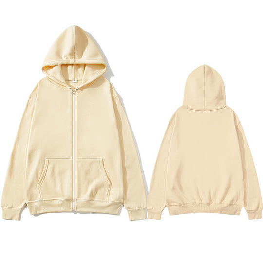 Damen Kapuzensweatjacke mit durchgehendem Reißverschluss Fudus