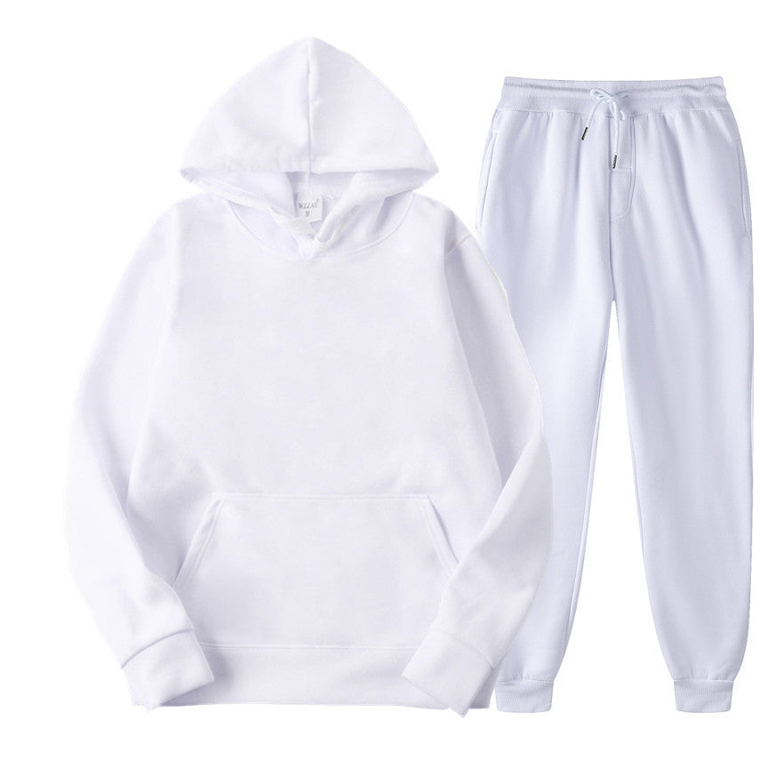 Damen Kapuzensweatshirt- und Jogginghose-Set Fudus