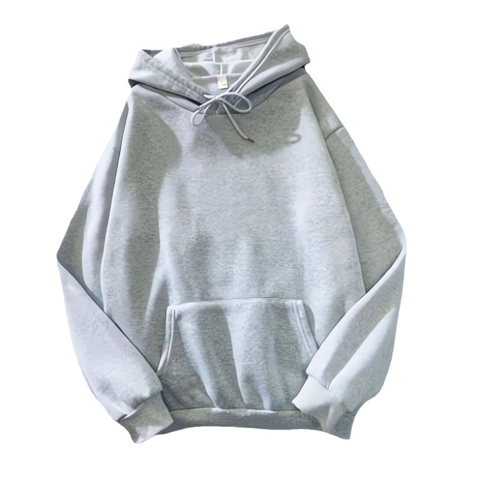 Damen Kapuzensweatshirt mit weichem Innenfutter und praktischer Kängurutasche Fudus