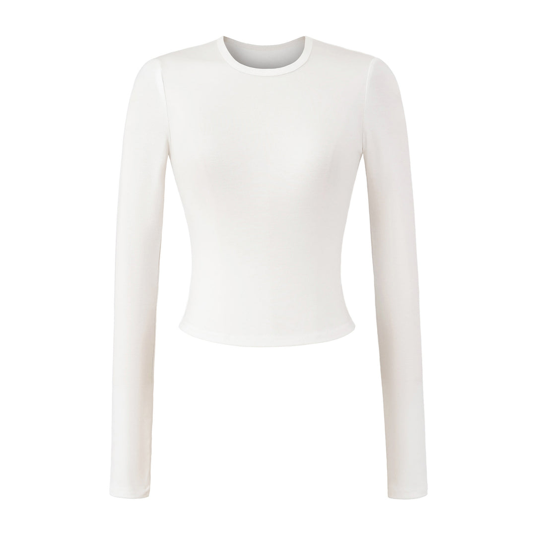 Damen langärmliges Basic-Oberteil Fudus 1762779832