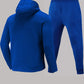Damen Hoodie und Jogginghose Set mit festlichem Weihnachtsmuster Fudus