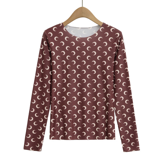 Damen Langärmliges Oberteil Fudus